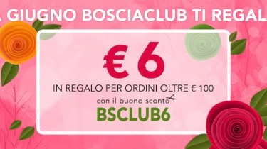 Approfitta del buono sconto di Bosciaclub