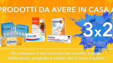 I migliori prodotti da avere in casa al 3x2!