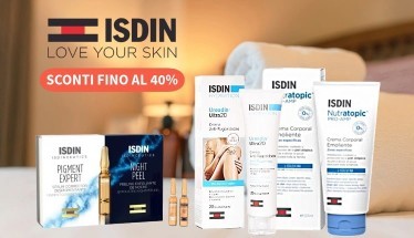 Cosmetici Isdin: offerte fino al 40%