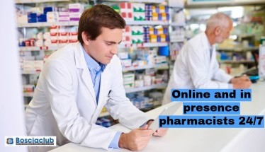 Online and in presence pharmacists 24/7 : We're Here to Help You
