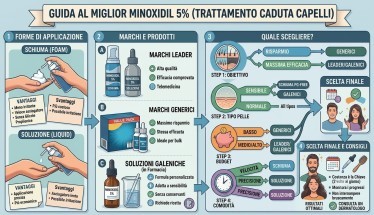 Il migliore Minoxidil 5%: quale prodotto scegliere?
