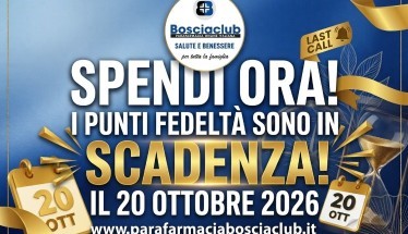 Spendi i tuoi punti fedeltà: scadono ad Ottobre 2026