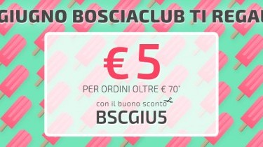 Para-Farmacia Bosciaclub ti regala € 5