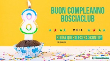 Buon compleanno Bosciaclub